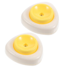 Egg Piercer Tool – Spring-Loaded, Reusable, Yellow