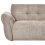 Beliani Sofa 2 Seater HALBA Fabric Taupe 6