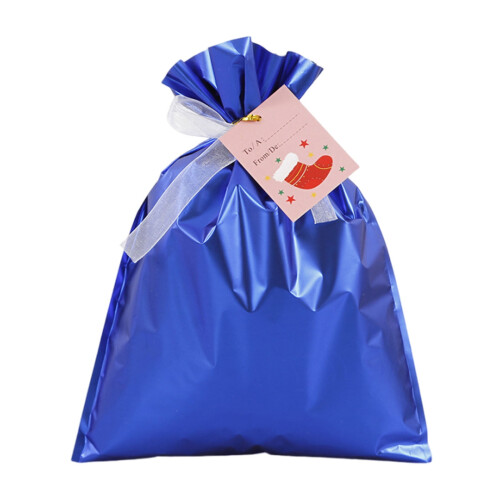 Sachets de bonbons de Noël avec cordon de serrage (12 pièces)