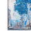 Beliani Canvas OMAGH Abstract Motif Blue 5