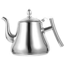 Stainless Steel Milk Tea Kettle with Strainer 1.5L