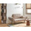 Beliani Sofa Bed 2 Seater DOROTEA Boucle Beige 2