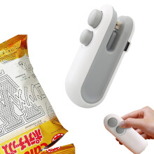 Selladora de bolsas mini Giyblacko USB-C recargable 2 en 1 con
