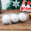 Taotanxi Christmas Ball Set White 3.15" 3-Pack 1