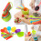 Measuring Cups and Spoons Set Plastic 12-Piece 1
