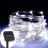 LED-lichtslinger op zonne-energie met koperdraad, 5-30 meter, wit. 1
