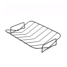 Carbon Steel Roasting Rack V-Shaped 1 Piece