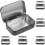 Tin Box with Lid Rectangular Tinplate Gift Box 12 pcs 1
