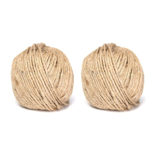 Brown Rustic Twine Cord Rope 3mm Thick 50m