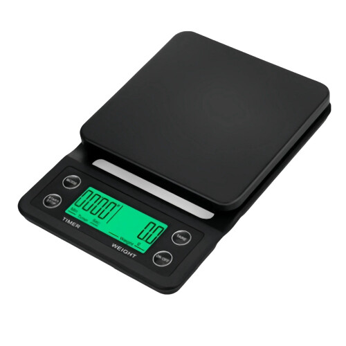 Scála Cistine Digiteach Dubh3kg0.1g Soilsithe ar chúl