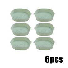Silicone Air Fryer Baking Tray 6 PCS