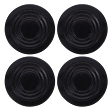 4 Pack Silicone Drink Coasters 10cm Round