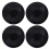 4 Pack Silicone Drink Coasters 10cm Round 1