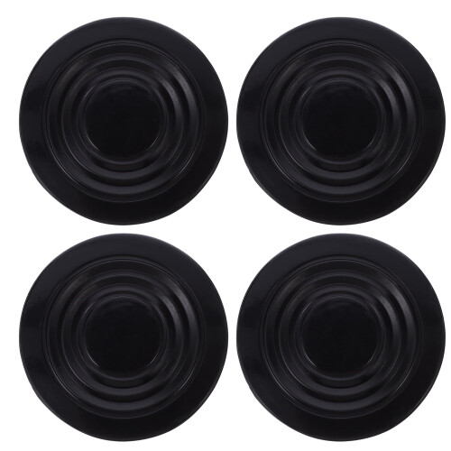 4 Pack Silicone Drink Coasters 10cm Round
