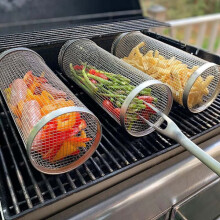 Stainless Steel Grill Basket 20 cm