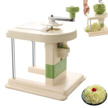 Cabbage shredder and slicer for sauerkraut with adjustable