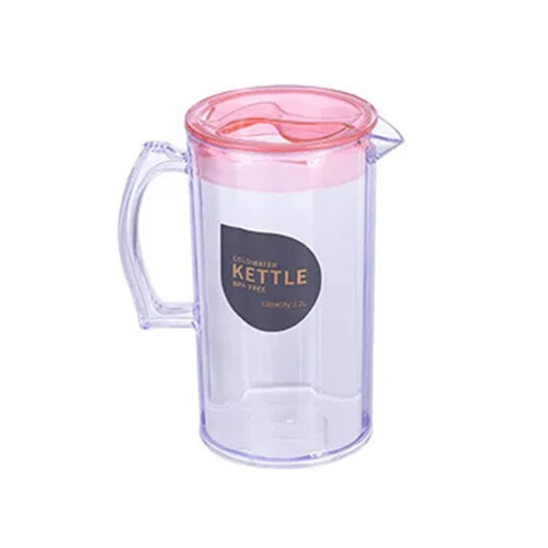 Brocca in plastica da 2,2 litri senza BPA con coperchio
