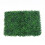Decoración de pared cuadrada artificial verde de plástico (1 pieza) 1