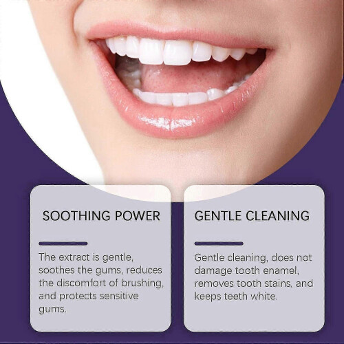 Nano Hydroxyapatite Toothpaste, Fluoride-Free, Xylitol Remineralizing, Lavender Vanilla Mint Whitening Toothpaste for Sensitive Teeth 1