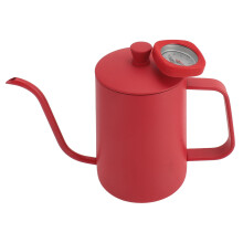Pour-Over-Kessel 600 ml Rot Gänsehals 8,7  8,2  9,8 cm