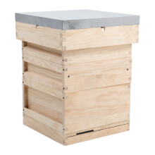 Garden Sanctuary Wooden Beehive