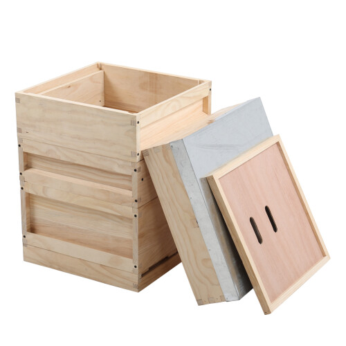 Garden Sanctuary Wooden Beehive 2