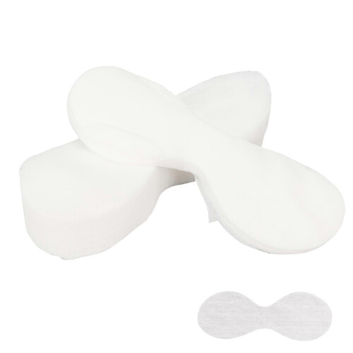 Thin Silk Texture Disposable Eye Pads, Soft Breathable Mesh, Moisturising and Locking Water