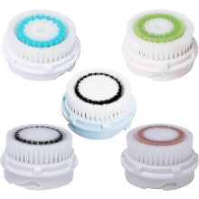 5 Pack Replacement Facial Cleansing Brush Heads Compatible with Clari-sonic Mia Mia 2 Mia 3 Pro Plus for Gentle Deep Pore Skin Cleansing