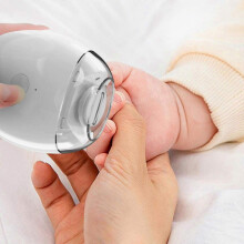 Elektrischer Nageltrimmer für Babys und Kinder mit verdeckter Klinge, USB-C Ladung, automatischer Nagelauffangvorrichtung, leise