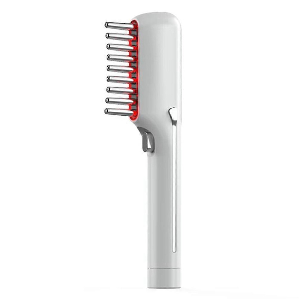 Red/Light Hair Growth Scalp Comb 655Nm Infra 12000Rpm Vibration Microcurrent Anti Hair Loss Massager For Hair Spa