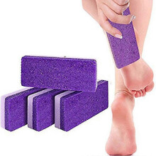 Foot File & Pumice Sponge 4 Pack - Double Sided with Two Grits for Callus Removal - Foot Care Tool