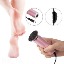 Electric Pedicure Foot File Corded Adjustable Speed with 60 Replacement Pads for Men Women Home and Nail Salon Foot Care
