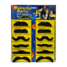 Nep-snorren van pluche (12 stuks) voor Halloween, carnaval, feestjes en kostuums.