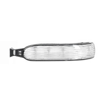 Auton peilin vilkku, yhteensopiva Mercedes ML-luokan W163 2002-2005 kanssa, vasen puoli, läpinäkyvä muovi, osa 1638200521