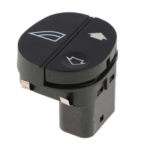Window Regulator Switch Compatible with Ford Fiesta Transit KA, Passenger Side, Plastic Housing
