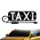 USB Powered Taxi LED Sign with Blue Light for Car Ceiling or Windshield Mounting 1
