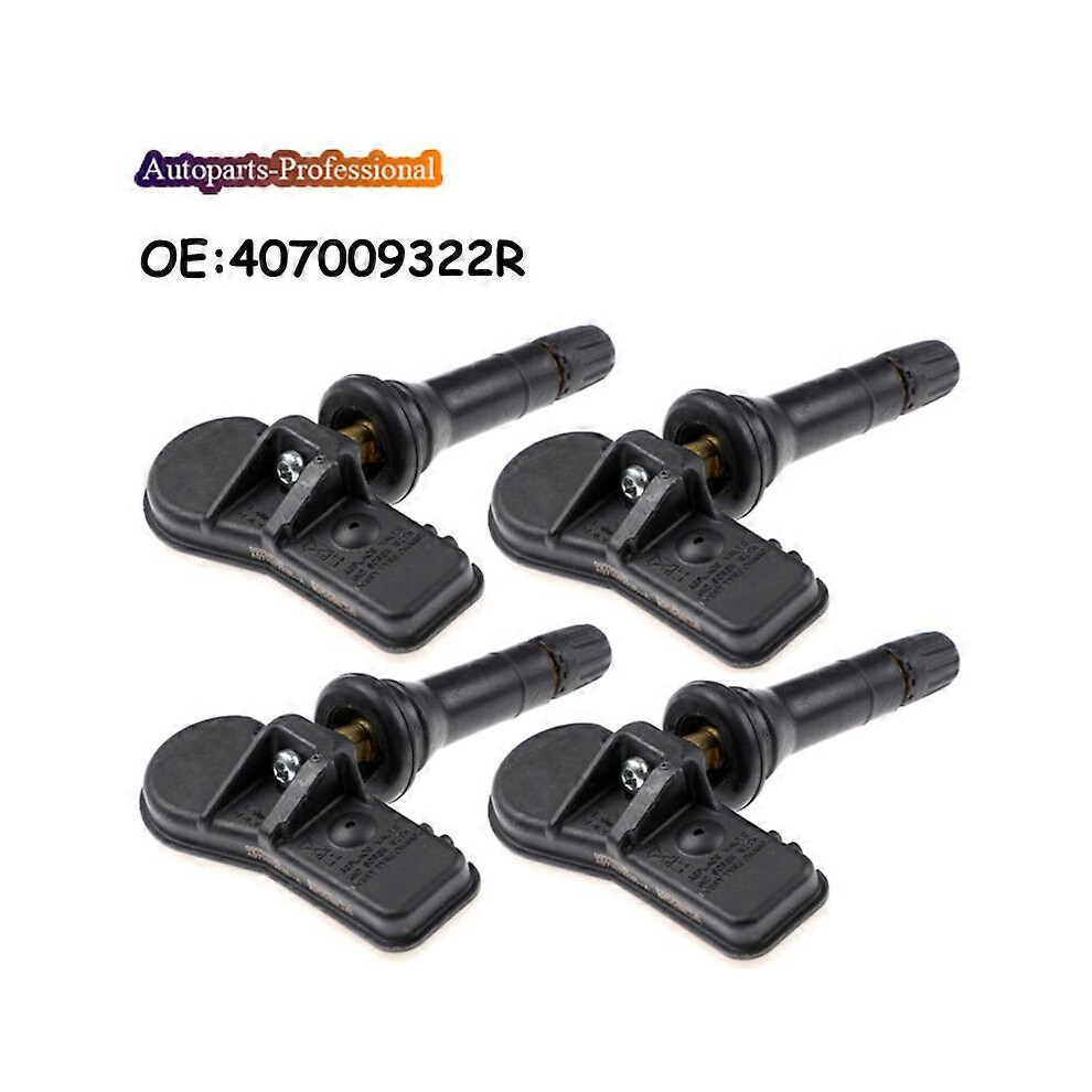 Tpms Tyre Pressure Sensor 4 Pcs/Lot Compatible With Dacia Duster Renault Kangoo Clio Captur For 2010-2016 Models 6966168005865