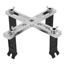Fuel Pump Removal Tool 4-Jaw Adjustable Spanner Chrome Vanadium Steel for Automotive Maintenance