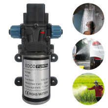 Pompe à eau à pulvérisation par membrane, 48 V CC, 100 W, 8 L, anticorrosion, faible bruit, arrêt automatique