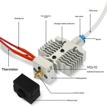 3D Printer Hotend Kit Compatible with Creality Ender-3 Neo/V2 Neo/Max Neo, 24V 40W 0.4mm Nozzle