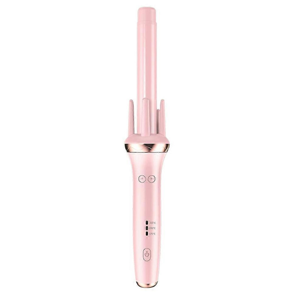 Fully Automatic Rotary Curling Iron EU Plug AC220V 170-210C Adjustable Temp Ceramic Glaze ABS Negative Ion Damage Free