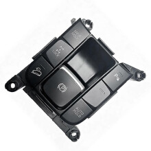 Elektronischer Parkbremsschalter, kompatibel mit Hyundai Kia Sportage KX5 93600-D9120 93600D9120, schwarzes ABS-Autoteil