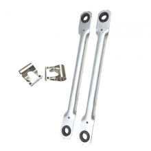 Asta di collegamento tergicristallo, in metallo, compatibile con Fiat Punto 1999-2006, 26 cm