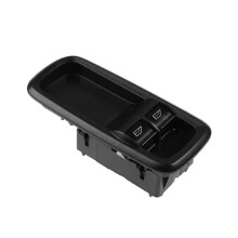 Car Electric Power Window Switch Compatible with Ecosport Front Left 6 Pin Black Blue Backlight Part No. CN15-14A132-GB
