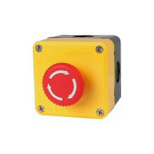 Emergency Stop Button, Turn to Reset, IP65 Rated, Dual Insulation, for Machine Safety Cut-Off
