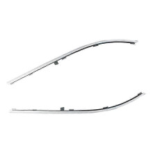 Takapuskurin koristelista, yhteensopiva Mercedes B-sarjan W246 2012-2014 kanssa, hopeanvärinen muovi