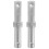 Scaffolding Coupling Pin, Galvanised, 36mm Diameter, 2-Pack for Construction Site Use 1