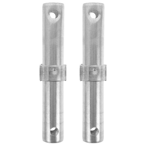 Scaffolding Coupling Pin, Galvanised, 36mm Diameter, 2-Pack for Construction Site Use