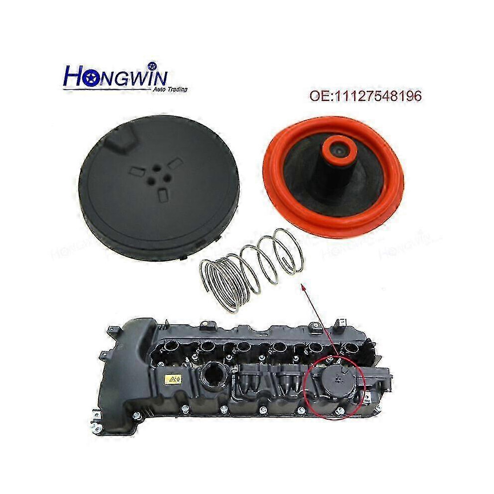 Pcv Valve Cover Repair Kit With Membrane Compatible With Bmw N53 Engine For E90 E92 E93 E91 E60 F10 E61 F11 Models 6966168003557