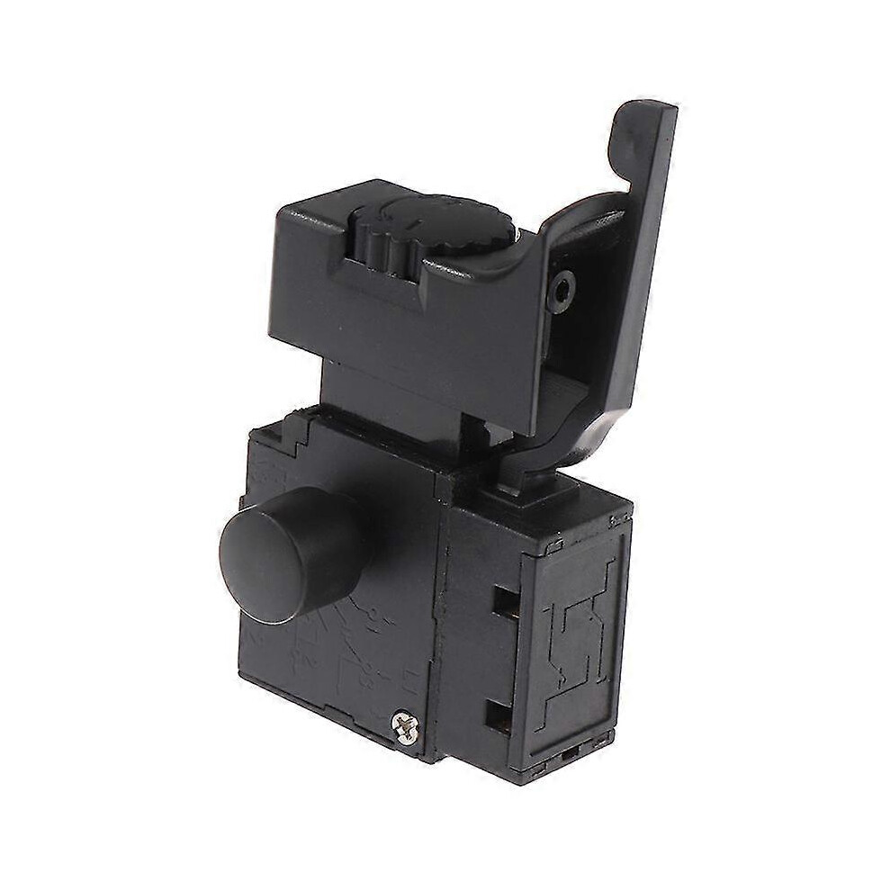 Speed Control Trigger Switch Compatible With Fa2-6/1Bek, Black Lock-On 6A 250V For Electric Power Tools 6966168008613
